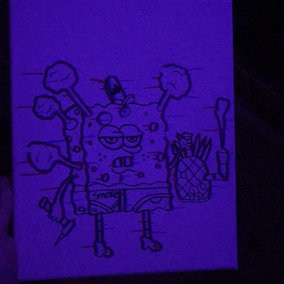 SpongeBob glitch painting - Picture 2 of 2